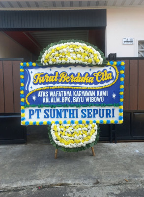 Papan Bunga Duka di Sepauk